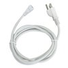 Access Lighting InteLED, 6ft Power Cord with Plug, White Finish, Plastic 786PWC-WHT